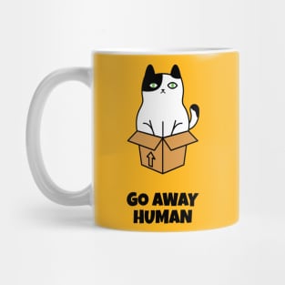 Go away human Mug